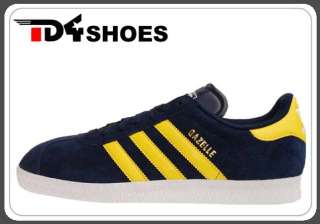  Navy Suede Yellow New Mens Classic Casual Shoes G51295  