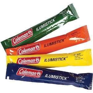  Coleman® Ilumistick Glow Stick Four Bright Colors Total 