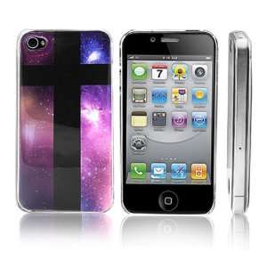 Transparent Snap On Clear iPhone Cover Case for 4/4S iPhone  Space 