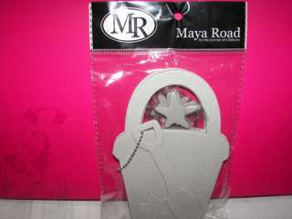 Maya Road SAND PAIL and SHOVEL Chipboard Album   NIP 895735016866 