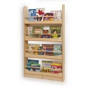  Wall Mount Book Shelf in Natural UV Finish Office 