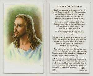 HOLY CARD LEARNING CHRIST  