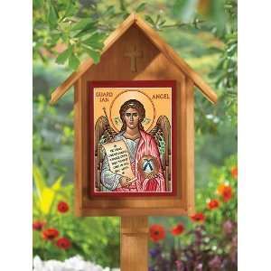    Cypress Shrine with Guardian Angel Outdoor Icon: Everything Else