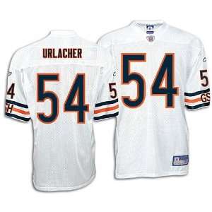   Chicago Bears Brian Urlacher Authentic White Jersey: Sports & Outdoors