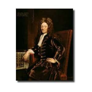  Portrait Of Sir Christopher Wren 16321723 1711 Giclee 