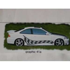  Side Graphics 41a Graphic Decal Decals Kit Fit All Car and 