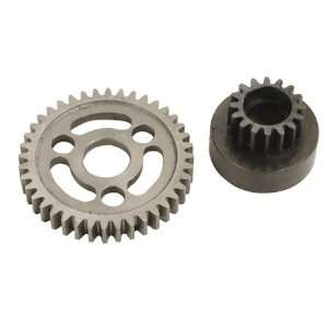 Robinson Racing Products Extra Hard Spur, 40T & Clutch Bell, 16T: Revo 