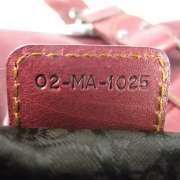 CHRISTIAN DIOR Leather Large GAUCHO Double Saddle Bag  