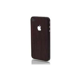  SlickWraps Mahogany Wood Full Body Wrap for Apple iPhone 4 