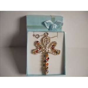 Silver Boutique Beaded Fashion CROSS 
