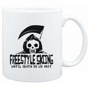  Mug White  Freestyle Skiing UNTIL DEATH SEPARATE US 