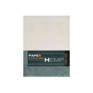    Hemp Heritage Business Cards 100 laser perforated