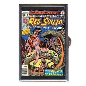 com RED SONJA 1977 COMIC BOOK #8 Coin, Mint or Pill Box Made in USA 