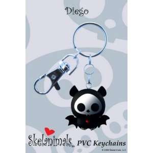  Skelanimals PVC Keychain   Diego the Bat Toys & Games