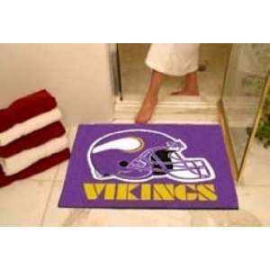    NFL Minnesota Vikings Bathroom Rug / Bathmat: Sports & Outdoors