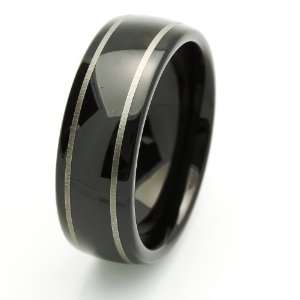   Band Domed Ring For Men & Women (5 to 15) Size 11 Cobalt Free Jewelry