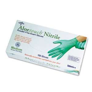  Medline Aloetouch Disposable Powder Free Nitrile Exam 
