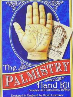 Palmistry HAND FIGURINE by David Lawrence FAUX IVORY New with 