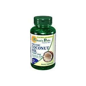  Natural Coconut Oil 1000 mg 1000 mg 120 Softgels Health 