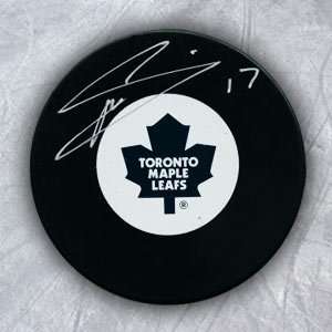  MATS SUNDIN Toronto Maple Leafs SIGNED Hockey Puck Sports 
