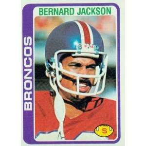  1978 Topps #363 Bernard Jackson   Denver Broncos (Football 