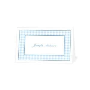     Gingham Charm Sea Blue By Fine Moments
