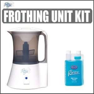  Froth Au Lait Frothing Unit in Milk Frother White + Rinza Milk 