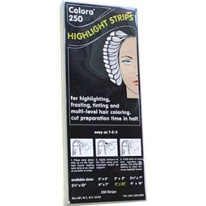  Colora 250s Highlight Strips Long 4 x 10 Health 