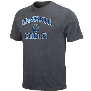   Indianapolis Colts Charcoal Short Sleeve T Shirt: Sports & Outdoors