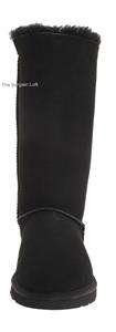 UGG® AUSTRALIA AUTHENTIC BAILEY BOW TALL BLACK BOOT ALL WOMEN SIZES 