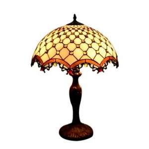  Tiffany style Jewel Roman Table Lamp