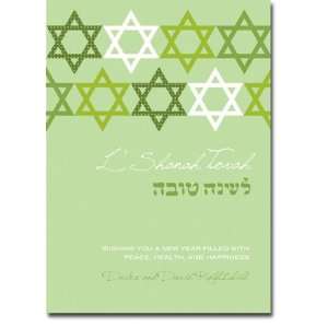  Spark & Spark Jewish New Year Cards (Stars Of David 