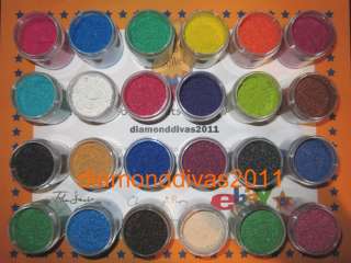 20 pcs New Diamond Diva Eyeshadow Pigment Loose Minerals Cosmetics 