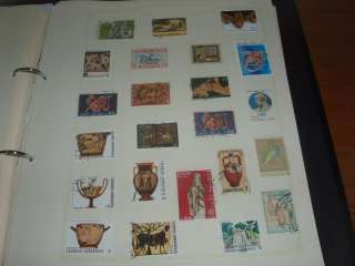 GREECE COLLECTION OF STAMPS IN ALBUM ALL PERIODS  