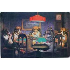 com Poker Dogs Playing Cards 18 X 27 Comfort Floor Non skid Utility 