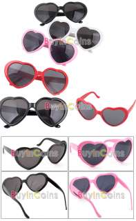 Retro Funny Love Heart Shape Lolita Sunglasses Glasses  