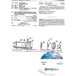  NEW Patent CD for OPTICAL PARTICLE SENSOR HAVING A LIGHT 