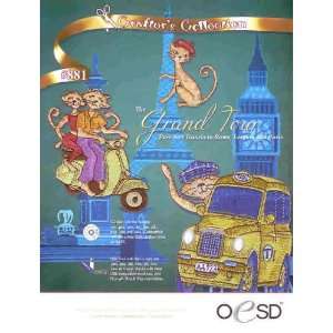OESD Embroidery Machine Designs CD THE GRAND TOUR Purr fect Travels 