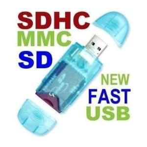  4 in 1 Mini USB 2.0 Memory Card Reader Writer SD MINISD MMC 