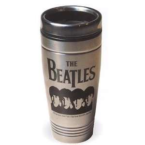  The Beatles John Lennon Stainless Steel Travel Mug New 