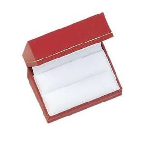   Cartier Design Red Engagement Set Double Ring Gift Box: Jewelry