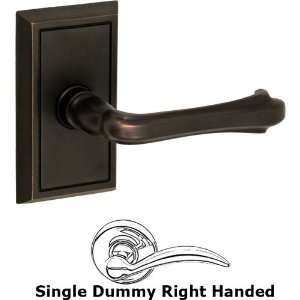  Right handed single dummy claw foot lever with shaker rose 