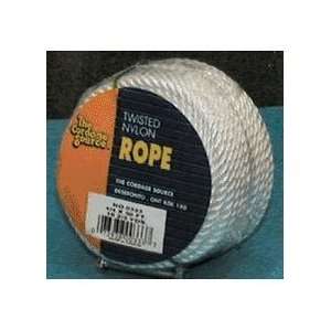  Cordage Source 338 wa Twisted Nylon Rope White 3/8 X 100 