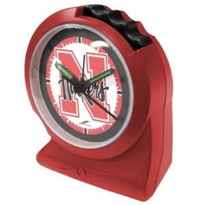   Cornhuskers Suntime Gripper NCAA Alarm Clock
