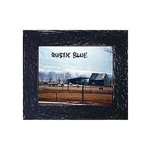  Rustic Blue 4x6 Wide (3) Barnwood Picture Frame 