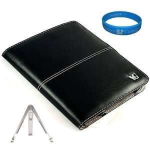 Executive Leather Portfolio Carrying Case Cover for Apple iPad (first 