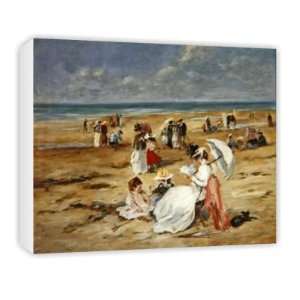  Beach at Courseulles (oil on panel) by   Canvas   Medium 