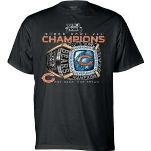  Chicago Bears Super Bowl XLI Champions Ring T Shirt 