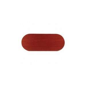  Chromcraft Wood Bullnose Oval Conference Table Top, 120w x 