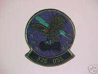   325TH OPERATIONS SUPPORT SQUADRON 325 OSS F 15 EAGLE F 22 RAPTOR PATCH